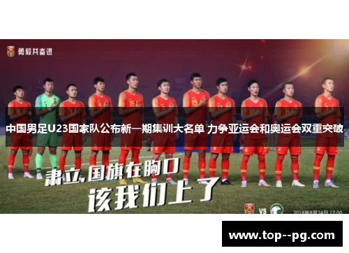 中国男足U23国家队公布新一期集训大名单 力争亚运会和奥运会双重突破 中国男足U23国家队公布新一期集训大名单 力争亚运会和奥运会双重突破